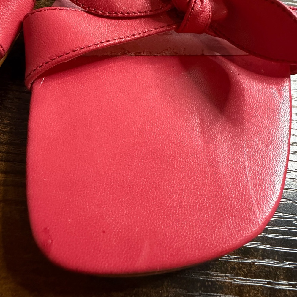 ***SOLD*** Pink Bow Sandals Size 10 - Picture 2 of 6